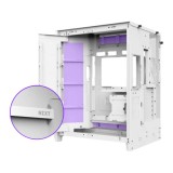 เคสคอมพิวเตอร์ NZXT H9 FLOW (2025) RGB+ White (CM-H92FW-P1)