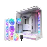 เคสคอมพิวเตอร์ NZXT H9 FLOW (2025) RGB+ White (CM-H92FW-P1)