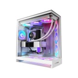 เคสคอมพิวเตอร์ NZXT H9 FLOW (2025) RGB+ White (CM-H92FW-P1)