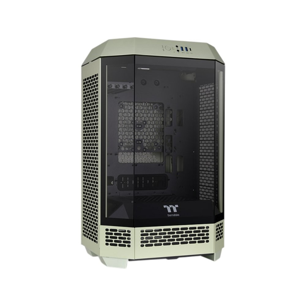 เคสคอมพิวเตอร์ THERMALTAKE The Tower 300 Matcha Green