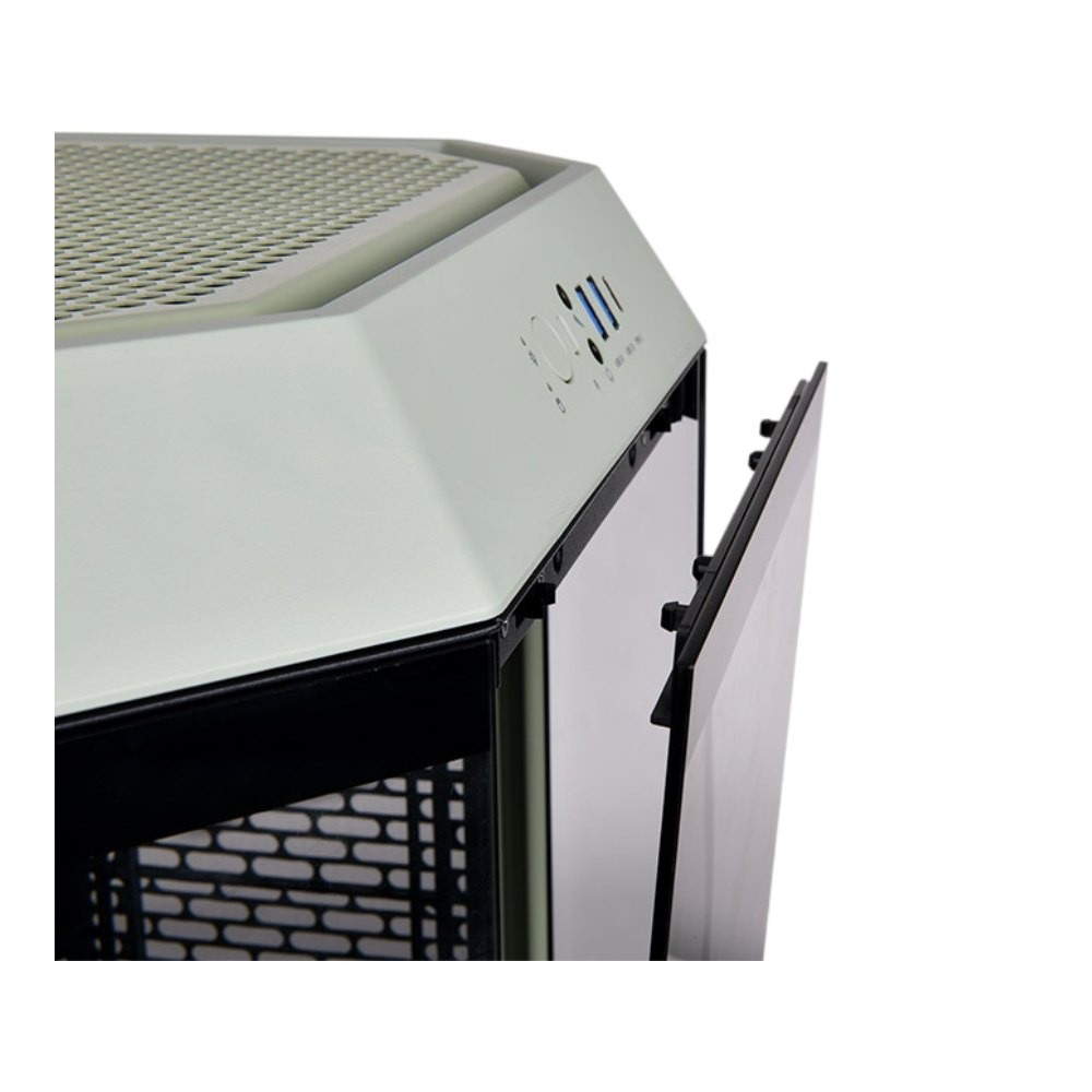 เคสคอมพิวเตอร์ THERMALTAKE The Tower 300 Matcha Green
