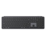 คีย์บอร์ดเกมมิ่ง Keychron Gaming Keyboard B6 PRO Slim Scissor Keyboard Space Grey