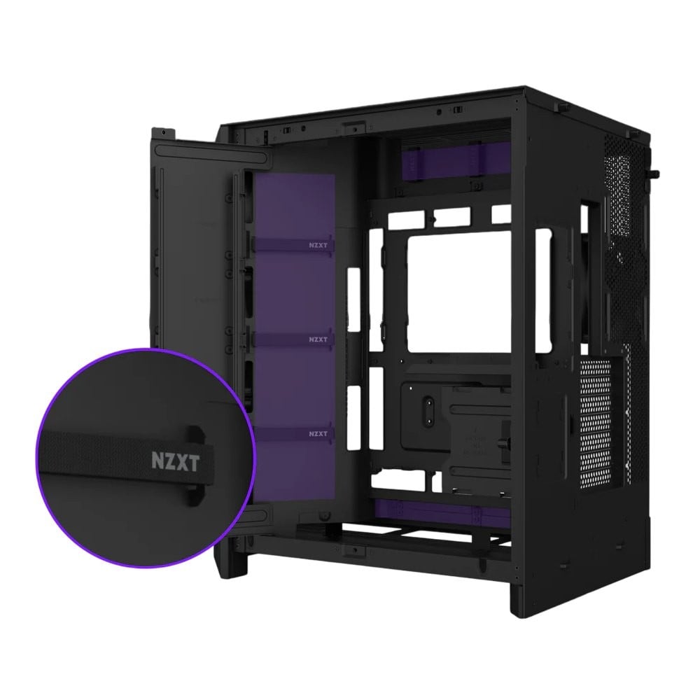 เคสคอมพิวเตอร์ NZXT H9 FLOW (2025) Black (CM-H92FB-01)