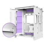 เคสคอมพิวเตอร์ NZXT H9 FLOW (2025) White (CM-H92FW-01)