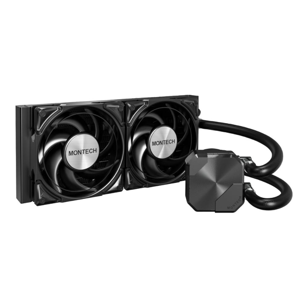 ชุดระบายความร้อนซีพียู Montech HyperFlow Silent 240 CPU Liquid Cooler Black