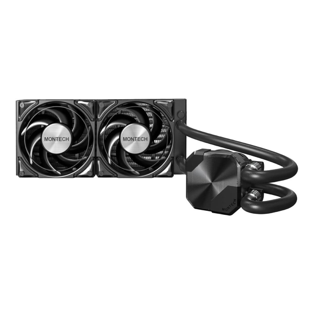 ชุดระบายความร้อนซีพียู Montech HyperFlow Silent 240 CPU Liquid Cooler Black