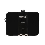ซองใส่โน๊ตบุ๊ค QPLUS Laptop 15 inch SoftPuff Black