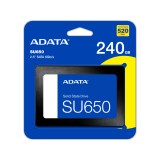 เอสเอสดี ADATA 240GB SU650 SATA 2.5 R520MB/s W450MB/s (SU650SS-240GTR) 3Year