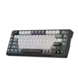 คีย์บอร์ดเกมมิ่ง Royal Kludge Gaming Keyboard L75 Knight Black - Beige Switch