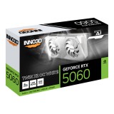 การ์ดจอ INNO3D GeForce RTX 5060 TWIN X2 OC WHITE 8GB GDDR7 128-bit