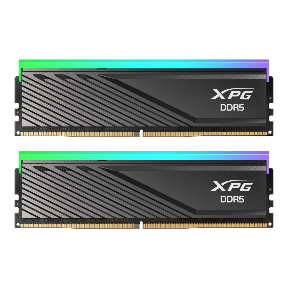 แรมพีซี ADATA XPG LancerBlade RGB DDR5 32GB/6000MHz.(2x16GB) CL30 - Black (XPG-U600016G-DTRBK)