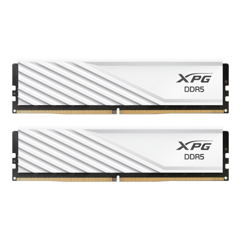 แรมพีซี ADATA XPG LancerBlade DDR5 32GB/6000MHz.(2x16GB) CL48 - White (XPG-U600016GLABWH)