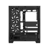 เคสคอมพิวเตอร์ ASUS A31 PLUS TG ARGB ATX PC Case Black