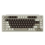 คีย์บอร์ดเกมมิ่ง Royal Kludge Gaming Keyboard L75 Mocha Gray - Cream Switch