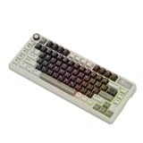 คีย์บอร์ดเกมมิ่ง Royal Kludge Gaming Keyboard L75 Mocha Gray - Cream Switch