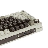 คีย์บอร์ดเกมมิ่ง Royal Kludge Gaming Keyboard L75 Mocha Gray - Cream Switch