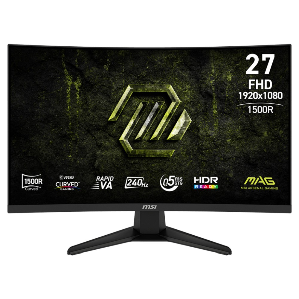 จอมอนิเตอร์ MSI MAG 275CF X24 Gaming Monitor (Rapid VA 240Hz Curved)