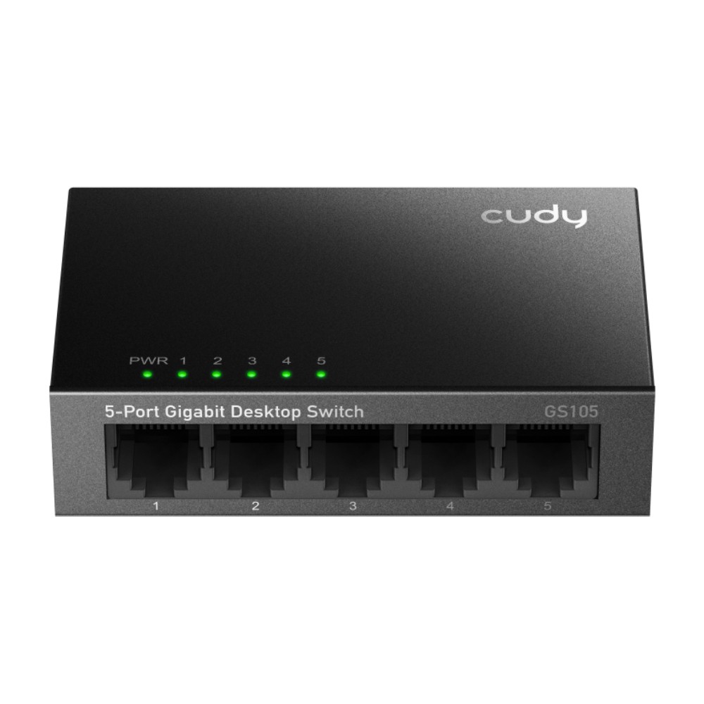 สวิตช์ฮับ Cudy GS105 5-Port Gigabit Ethernet Switch (10/100/1000 Mbps)