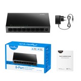 สวิตช์ฮับ Cudy GS108 8-Port Gigabit Ethernet Switch (10/100/1000 Mbps)
