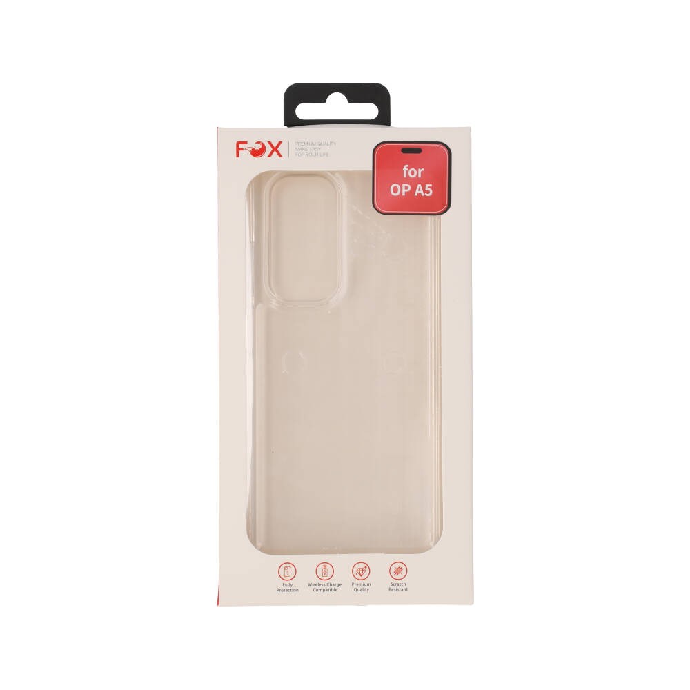 เคส FOX Oppo A5 JellyGuard Clear/Transparent