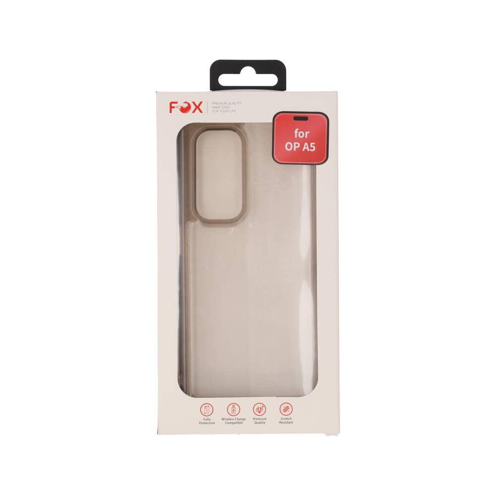 เคส FOX Oppo A5 JellyGuard Black/Transparent