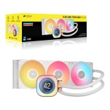ชุดระบายความร้อนซีพียู Corsair iCUE LINK TITAN 360 RX LCD RGB White (CW-9061026-WW)
