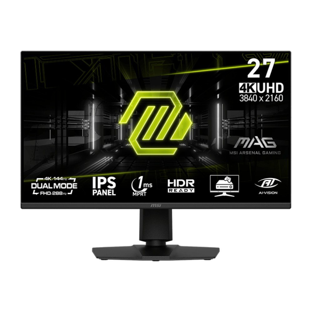 จอมอนิเตอร์ MSI MAG 275UPD E14 Gaming Monitor (IPS 4K 144Hz FHD 288Hz)