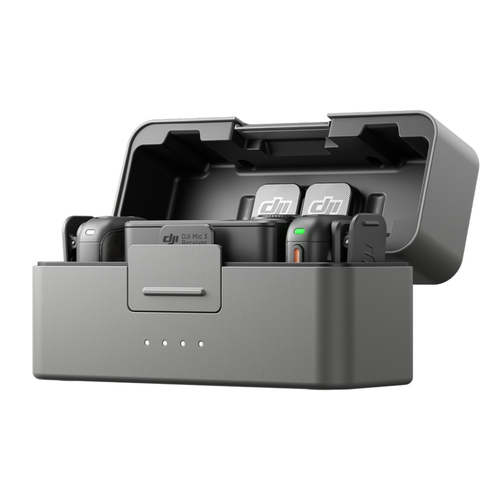 ไมโครโฟน DJI Mic 3 (2TX + 1RX + Charging Case)