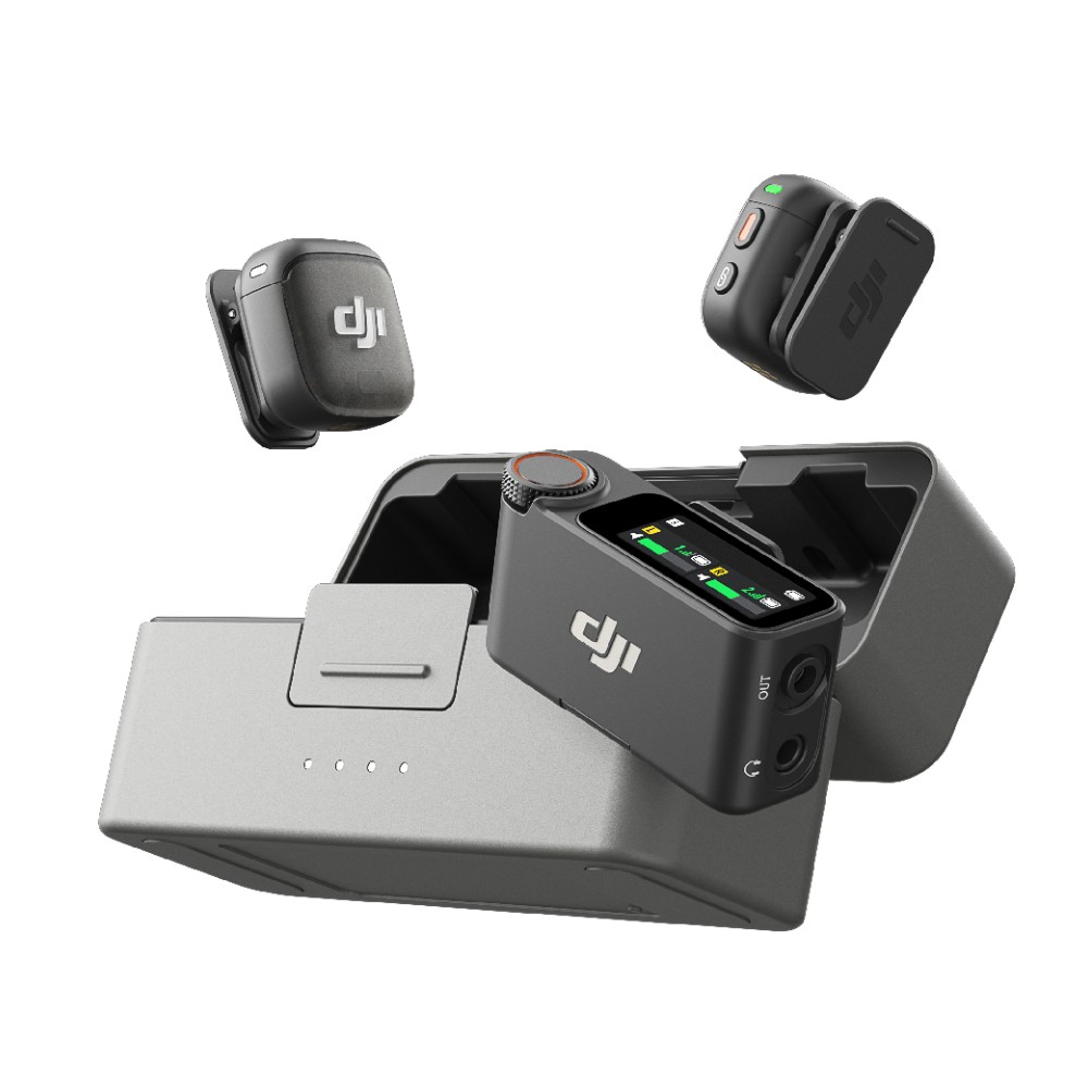 ไมโครโฟน DJI Mic 3 (2TX + 1RX + Charging Case)
