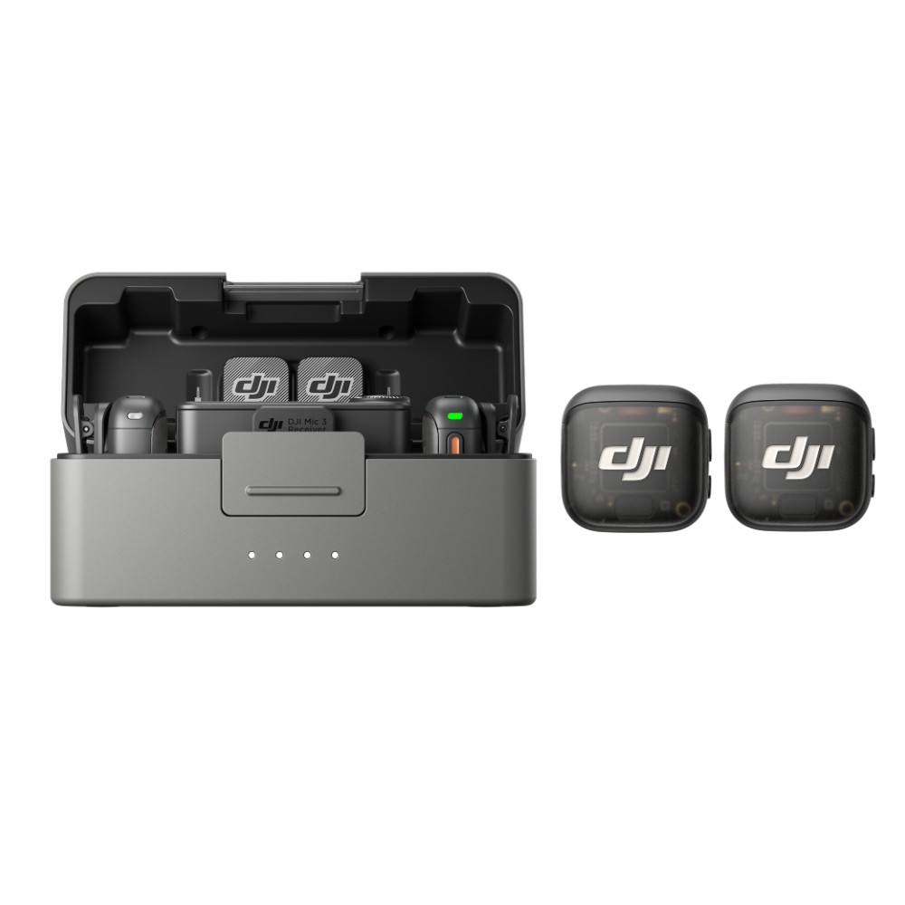 ไมโครโฟน DJI Mic 3 (2TX + 1RX + Charging Case)