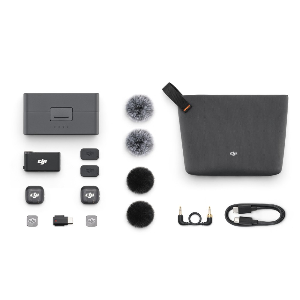 ไมโครโฟน DJI Mic 3 (2TX + 1RX + Charging Case)
