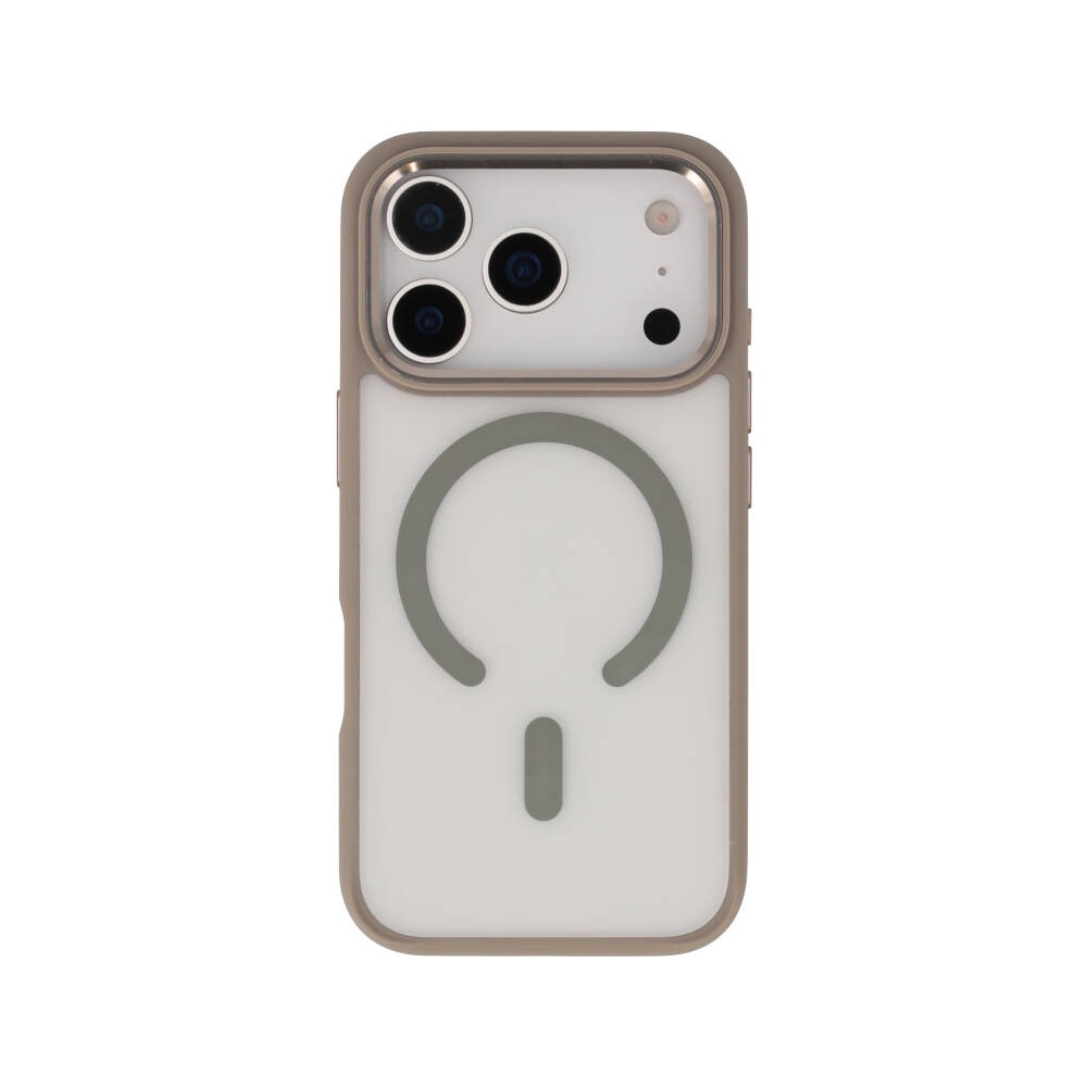 เคส TECHPRO iPhone 17 Pro Titanium Frame with magnetic