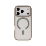 เคส TECHPRO iPhone 17 Pro Titanium Frame with magnetic