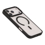เคส TECHPRO iPhone 17 Pro Max Black Frame with magnetic
