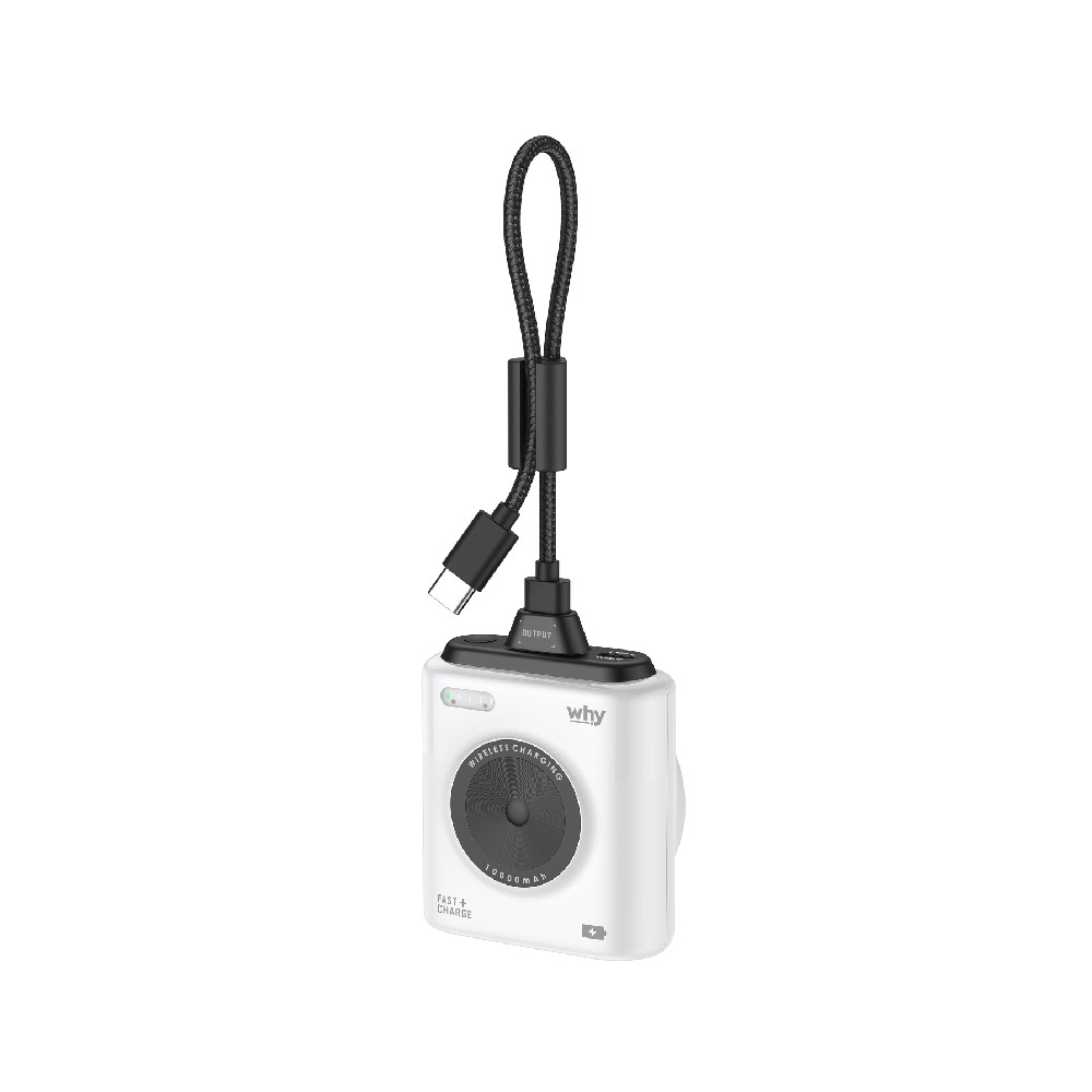 พาวเวอร์แบงค์ WHY 10000 mAh Pico PD22.5W PB-113E-White (CCC)
