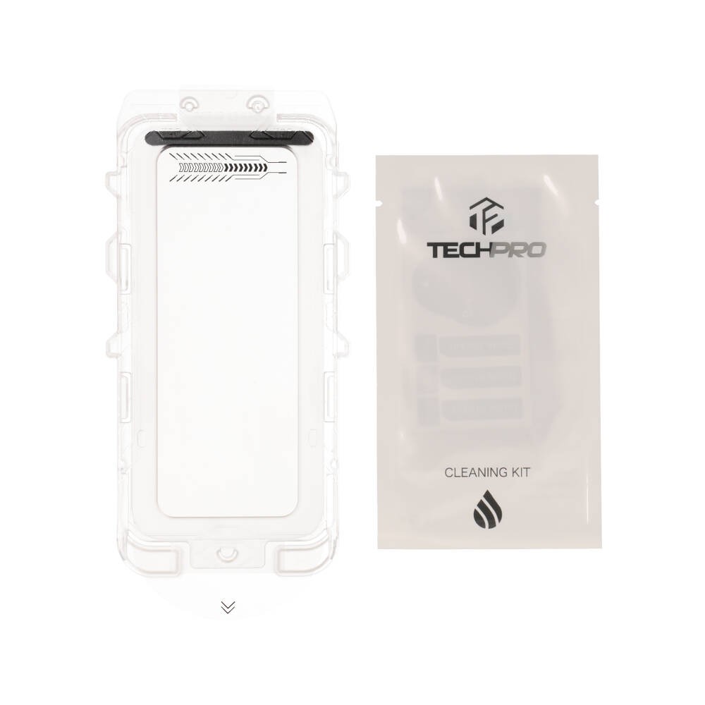 ฟิล์มกันรอย TECHPRO EZGuard Tempered Glass Kit HD iPhone 17 Pro