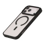 เคส TECHPRO iPhone 17 Pro Black Frame with magnetic