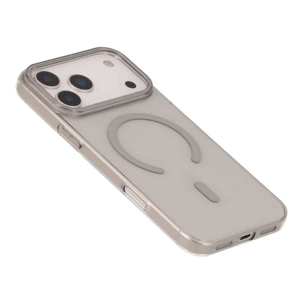 เคส TECHPRO iPhone 17 Pro MagShield with Magnetic - Transparency Gray
