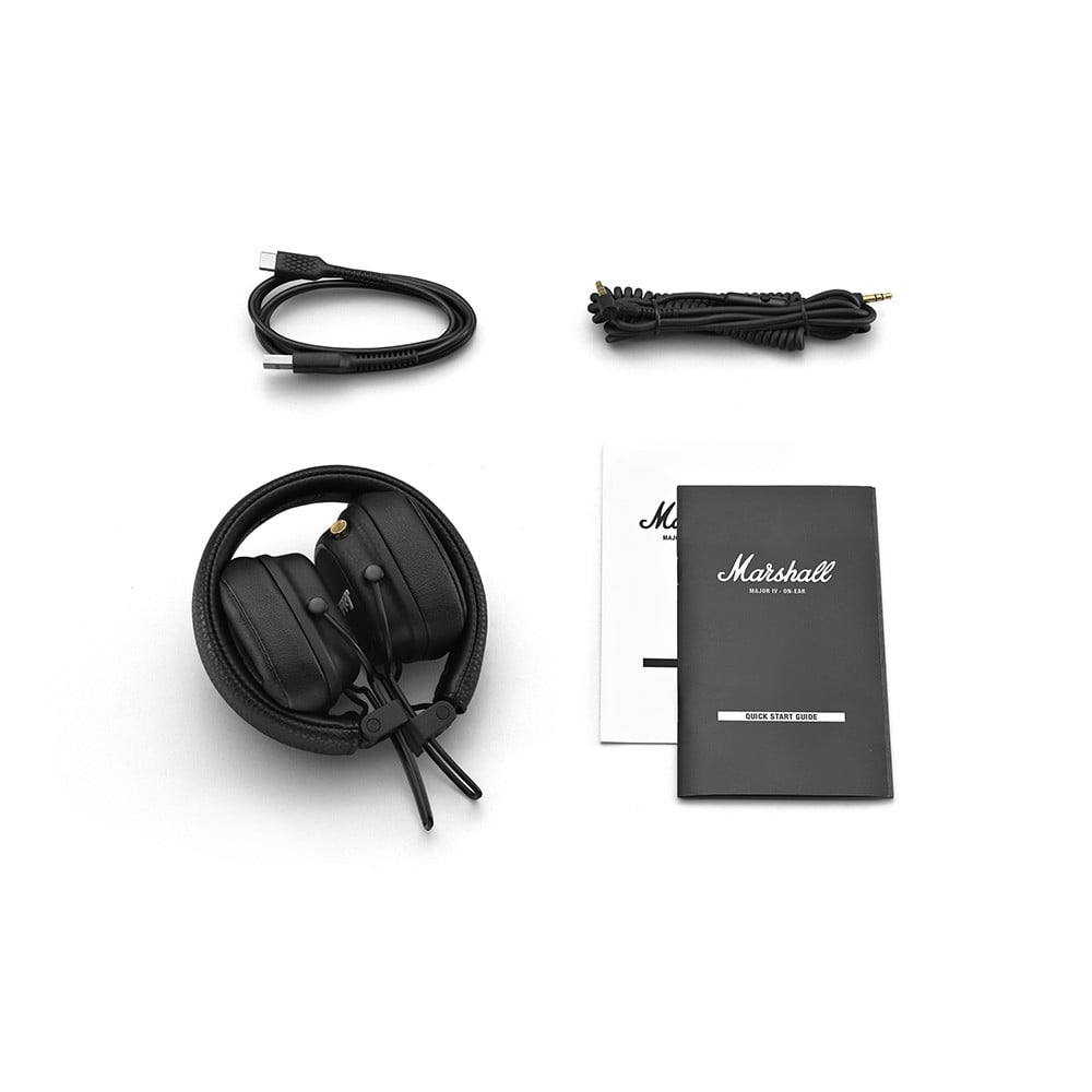 หูฟังไร้สาย Marshall Bluetooth Headphone Major IV Black