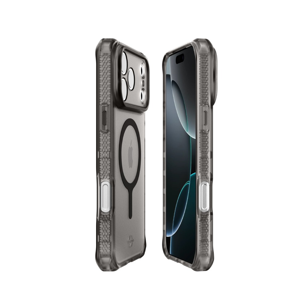 เคส ITSKINS iPhone 17 Pro Max MagSafe Hybrid Frost Black