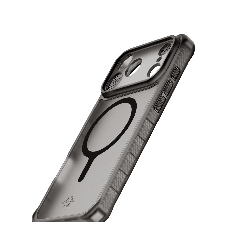 เคส ITSKINS iPhone 17 Pro MagSafe Hybrid Frost Black