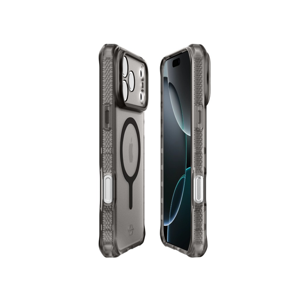 เคส ITSKINS iPhone 17 Pro MagSafe Hybrid Frost Black