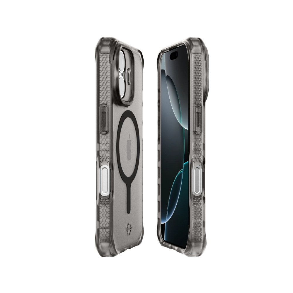 เคส ITSKINS iPhone 17 MagSafe Hybrid Frost Black
