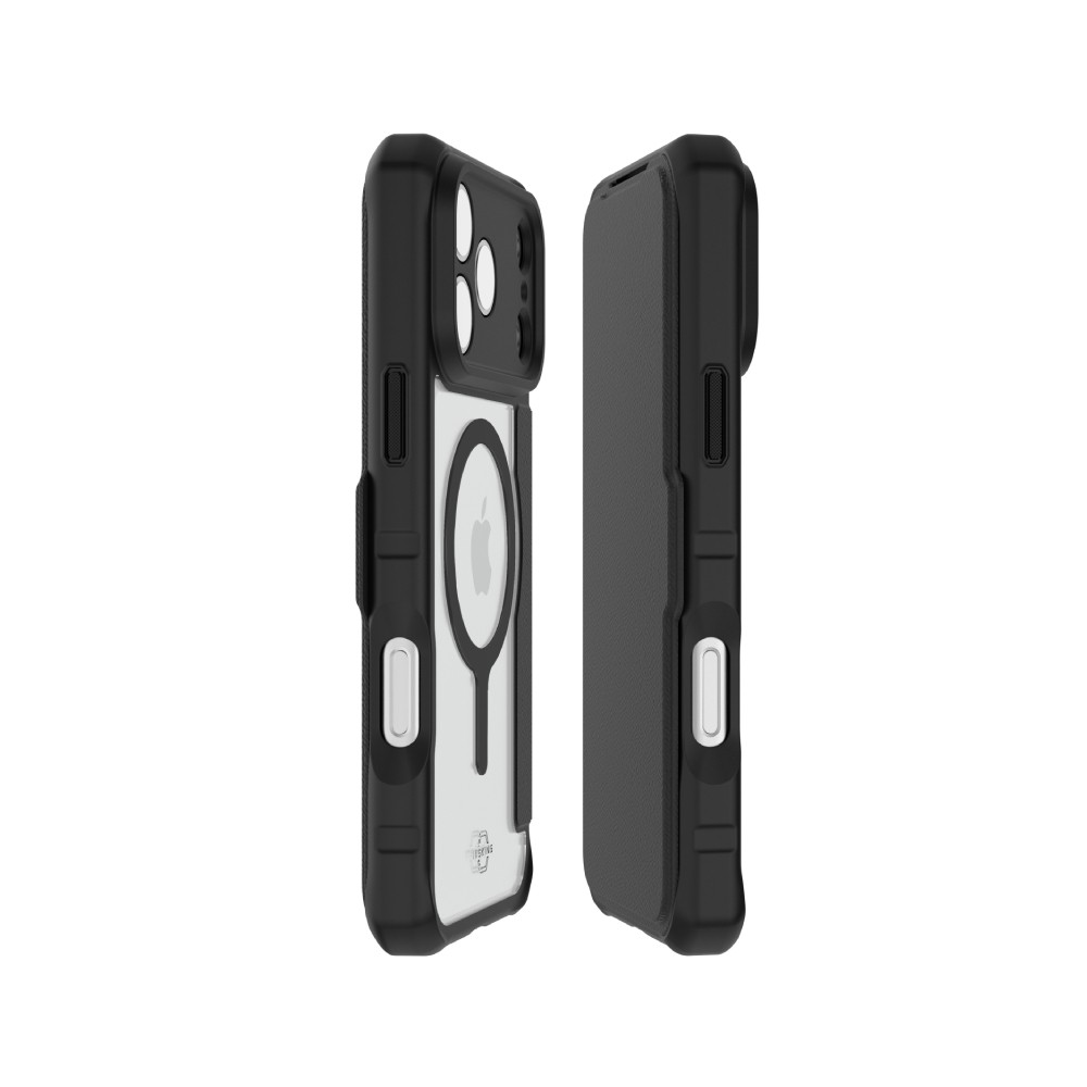 เคส ITSKINS iPhone 17 Pro Max MagSafe Folio Leather Black