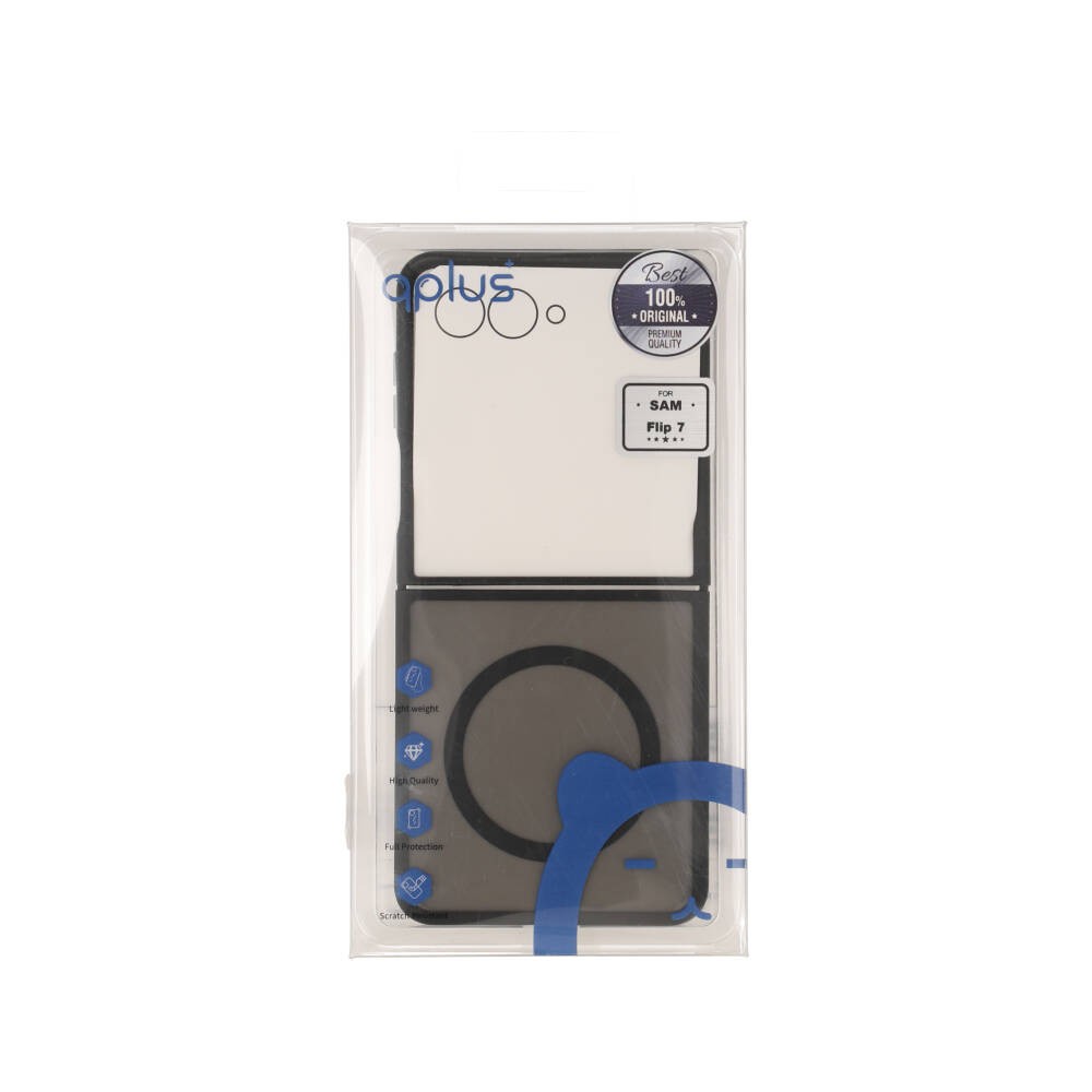 เคส QPLUS Samsung Galaxy Z Flip7 Matte Black with Magsafe