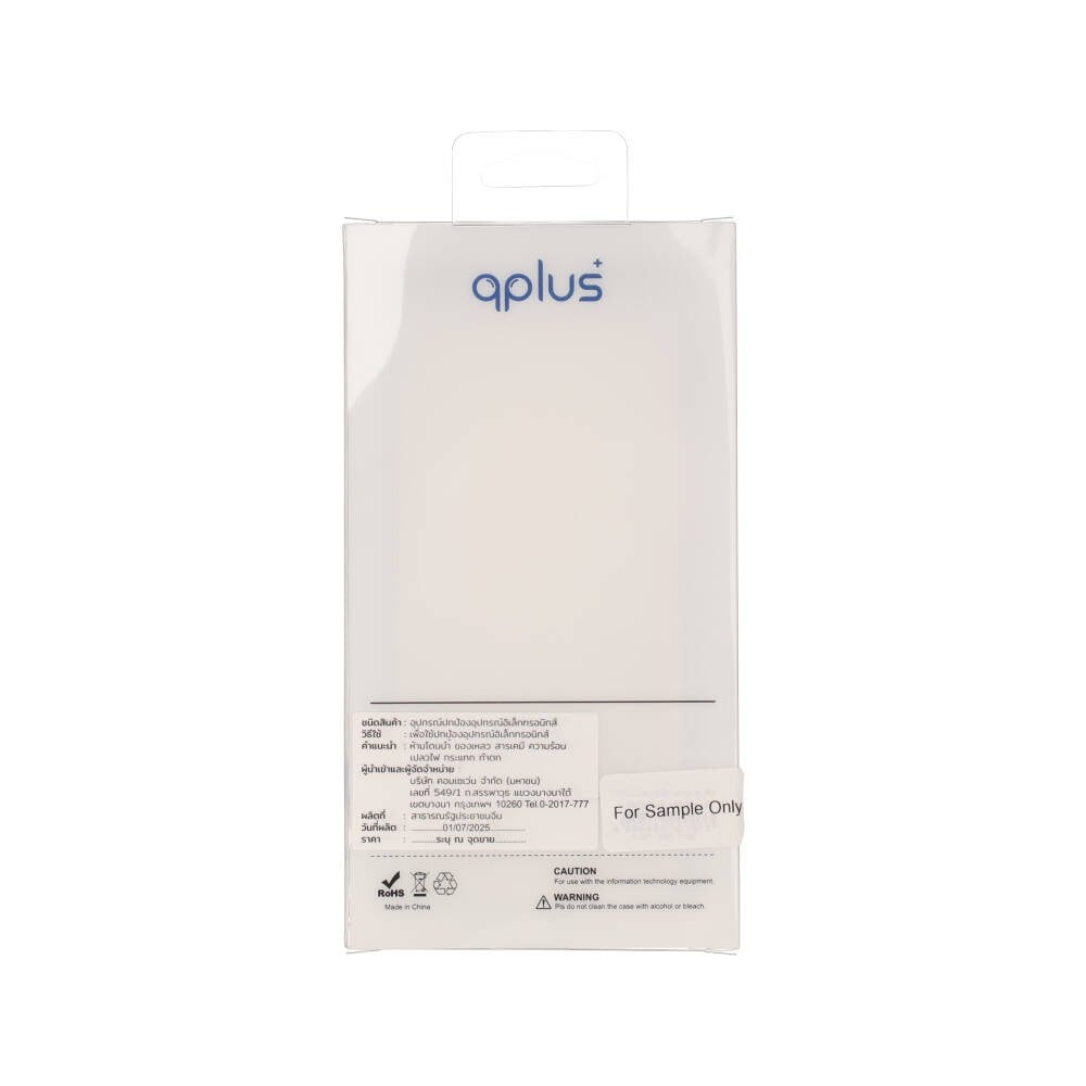เคส QPLUS Samsung Galaxy Z Flip7 Matte Black with Magsafe