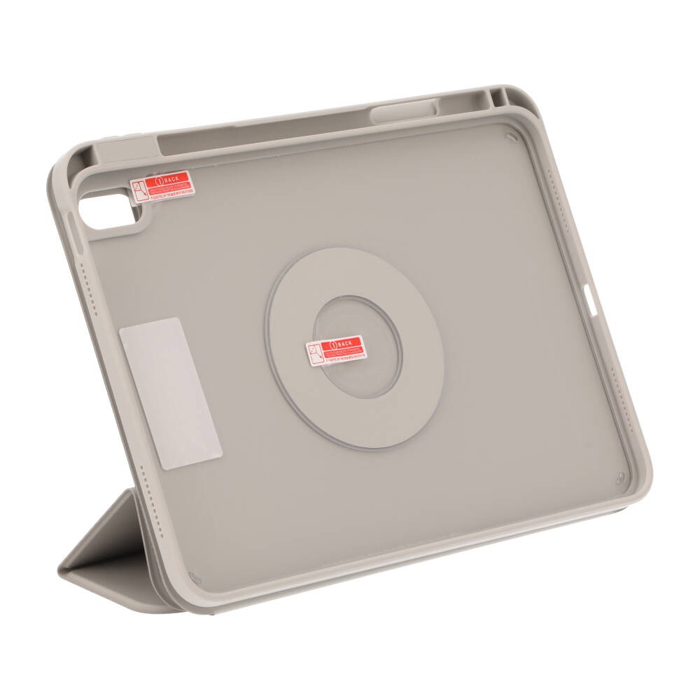 เคส TECHPRO iPad Gen 10/11th Tri-fold Model SpinMate 360 Light Gray