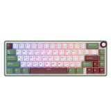 คีย์บอร์ดเกมมิ่ง Royal Kludge Gaming Keyboard R65 Green sand - Chartreuse Switch