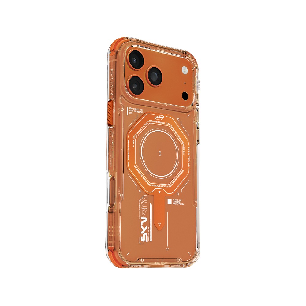 เคส Skinarma iPhone 17 Pro Max Magma Magsafe Orange