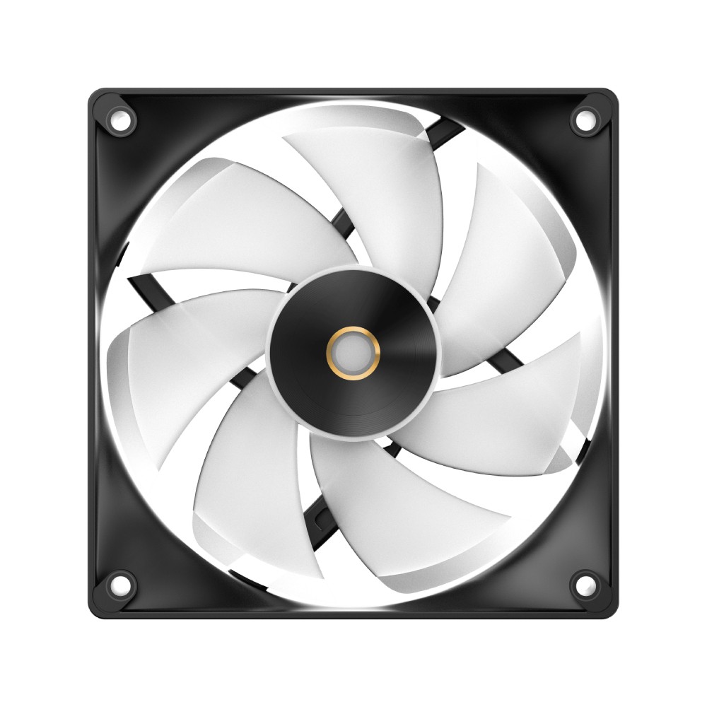 พัดลมคอม OCYPUS DELTA F12 ARGB Black